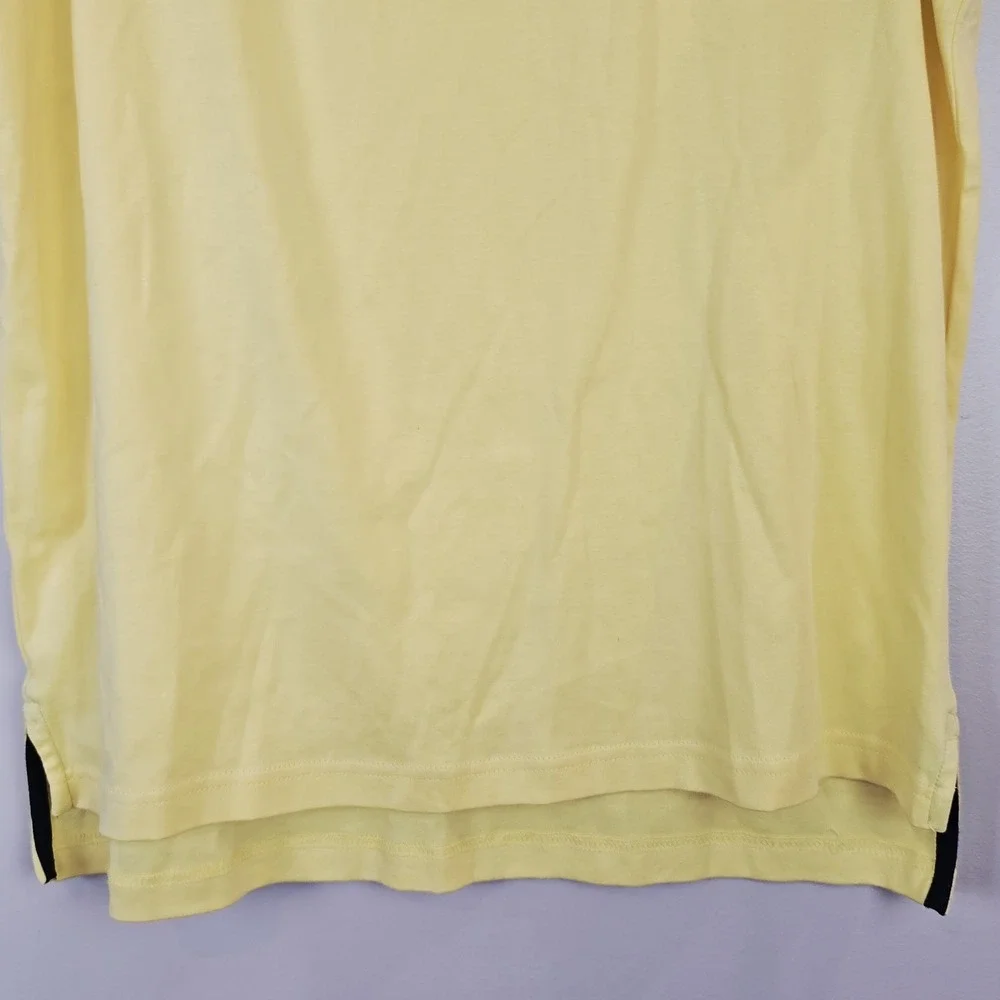 Polo Ralph Lauren Shirt Mens Large Cotton Classic‎ Fit Yellow.A167